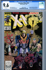 Uncanny X-Men #252 CGC graded 9.6  Reavers appearance  Jubilee joins