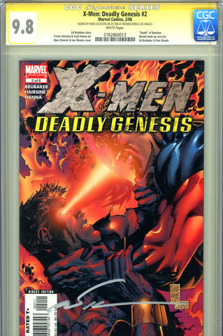 X-Men: Deadly Genesis #2 CGC 9.8 death of Banshee SIGNATURE SERIES HIGHEST GRADED - SOLD!