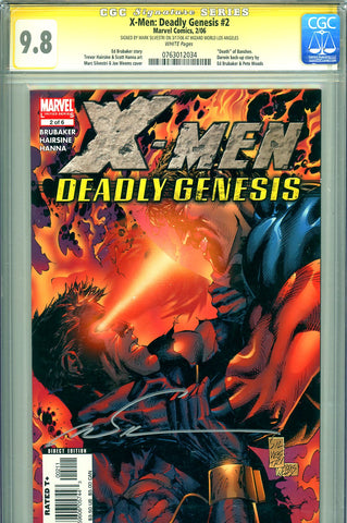 X-Men: Deadly Genesis #2 CGC 9.8 death of Banshee SIGNATURE SERIES - SOLD!