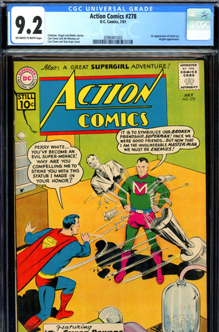 Action Comics #278 CGC graded 9.0 - first Lesla Lar - SOLD!