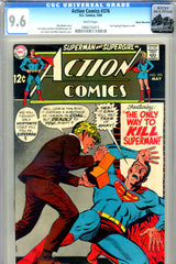 Action Comics #376 CGC graded 9.6 - Rocky Mountain pedigree - SOLD!
