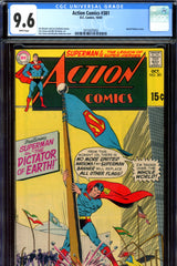 Action Comics #381 CGC graded 9.6 - white pages - SOLD!