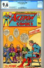 Action Comics #386 CGC graded 9.6 white pages - SOLD!