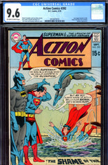 Action Comics #392 CGC graded 9.6 - last Legion in title - SOLD!
