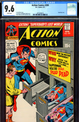 Action Comics #399 CGC graded 9.6 - Neal Adams cover - SOLD!