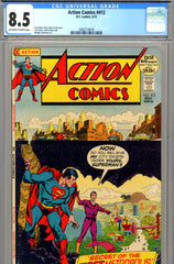 Action Comics #412 CGC graded 8.5 Nick Cardy cover - SOLD!