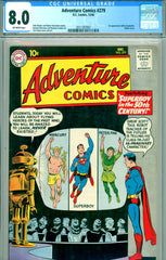 Adventure Comics #279 CGC graded 8.0 first white kryptonite SOLD!
