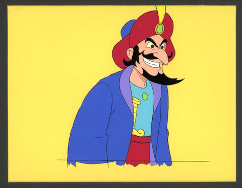 Original production cel -"Aladdin"- by Golden Films 030 MATTED