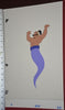 Original production cel -"Aladdin"- by Golden Films 042 OVER-SIZED 18" x 10.50"
