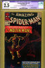 Amazing Spider-Man #028 CGC graded 2.5 origin/1st app of the Molten Man - SOLD!