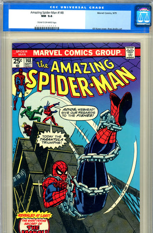 Amazing Spider-Man #148 CGC graded 9.4 Jackal revealed SOLD!