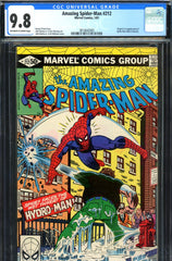 Amazing Spider-Man #212 CGC graded 9.8 origin/first app Hydro-Man