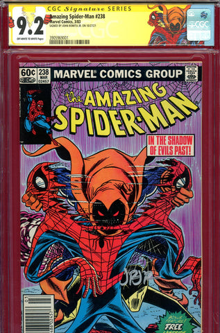 Amazing Spider-Man #238 CGC graded 9.2 "Signature Series" newsstand edition - SOLD!