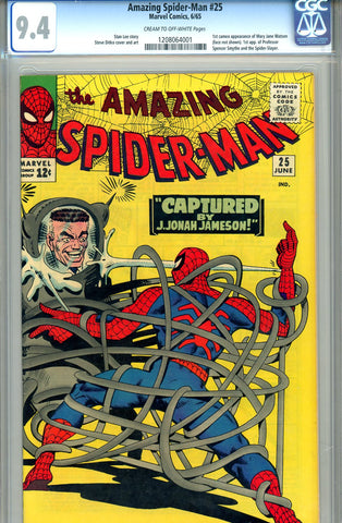 Amazing Spider-Man #025 CGC graded 9.4 SOLD!