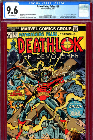 Astonishing Tales #25 CGC graded 9.6 first app. of Deathlok - SOLD!