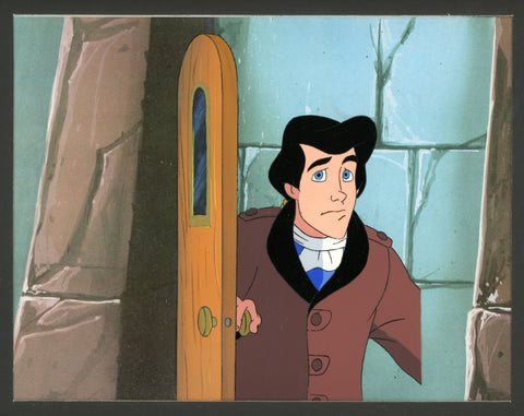 Original production cel -"Beauty & the Beast"- by Golden Films 074 MATTED