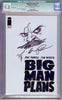 Big Man Plans #1 CGC graded 9.8 - Sketch Cover - HIGHEST - SOLD!