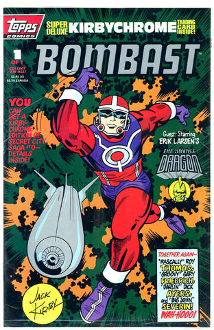 TOPPS - Bombast #1 (one-shot) polybagged w/chromium card NM (two copies)