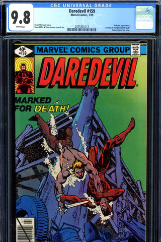 Daredevil #159 CGC graded 9.8 HIGHEST GRADED SOLD!