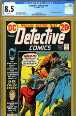 Detective Comics #430 CGC graded 8.5  Jim Aparo cover