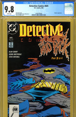 Detective Comics #605 CGC graded 9.8 HIGHEST GRADED