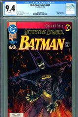 Detective Comics #662 CGC graded 9.4  Riddler appearance