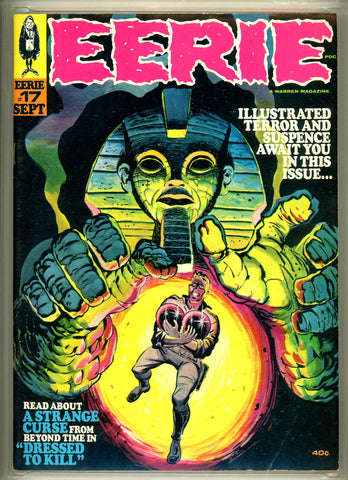 Eerie #17 CGC graded 8.5 low distribution SOLD!