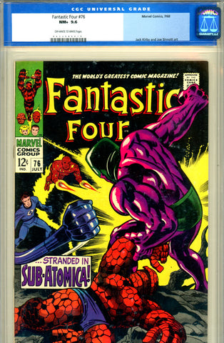 Fantastic Four #076 CGC graded 9.6 Galactus and Silver Surfer app - SOLD!