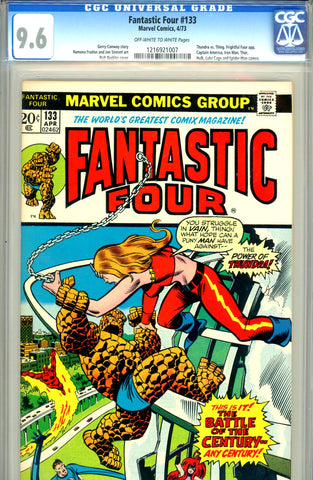 Fantastic Four #133 CGC graded 9.6 - SOLD!