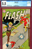 Flash #121 CGC graded 5.5 - Trickster second appearance and cover and story