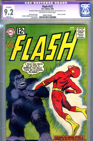 Flash #127 CGC graded 9.2 SOLD!