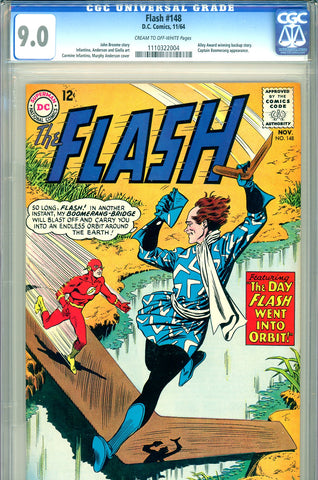 Flash #148 CGC graded 9.0 - SOLD!
