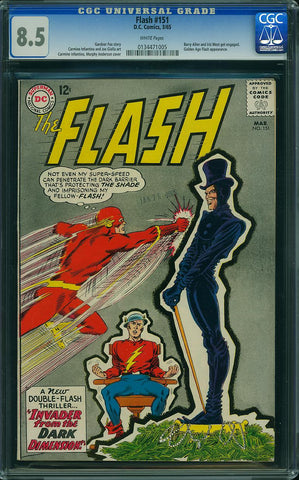 Flash #151 CGC graded 8.5 - Barry Allen gets engaged - SOLD!