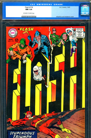 Flash #174 CGC graded 9.4 - all-villain cover - SOLD!