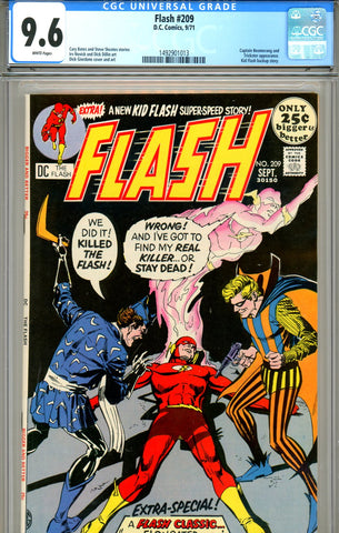 Flash #209 CGC graded 9.6 white pages SOLD!