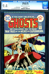 Ghosts #35 CGC graded 9.4 - Nick Cardy cover