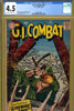 G.I. Combat #057 CGC graded 4.5 - pre-Sgt. Rock Easy Co. story