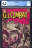 G.I. Combat #077 CGC graded 4.0 classic grey tone cover - SOLD!