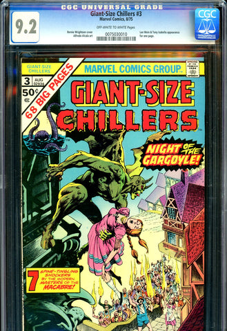 Giant-Size Chillers #3 CGC 9.2 Wrightson cover - SOLD!