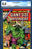 Giant-Size Defenders #1 CGC graded 8.0 John Romita cover