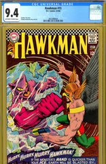 Hawkman #15 CGC graded 9.4 M. Anderson cover/art
