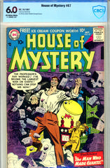 House of Mystery #067 CBCS graded 6.0 (1957)