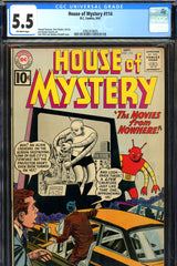 House of Mystery #114 CGC graded 5.5 Moldoff cover