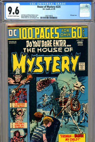 House of Mystery #225 CGC 9.6 - only one graded higher - SOLD!