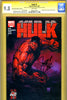 Hulk #1 CGC graded 9.8 - Signature Series - first app. of Red Hulk