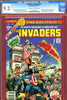 Invaders Annual #1 CGC graded 9.2 Schomburg cover only issue - SOLD!
