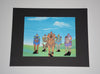 Original production cel -"King Arthur"- by Golden Films 253 MATTED