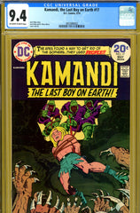 Kamandi #17 CGC graded 9.4 - Kirby cover/story/art