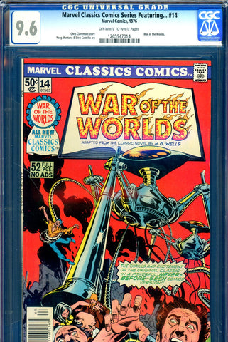 Marvel Classics Comics Series Featuring ... #14 CGC graded 9.6 - War of the Worlds - SOLD!