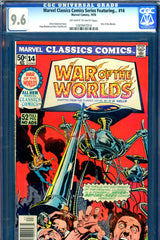 Marvel Classics Comics Series Featuring ... #14 CGC graded 9.6 - War of the Worlds